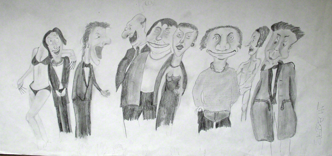 fools of society (c) Brigitte Felician Siebrecht 1983-1989