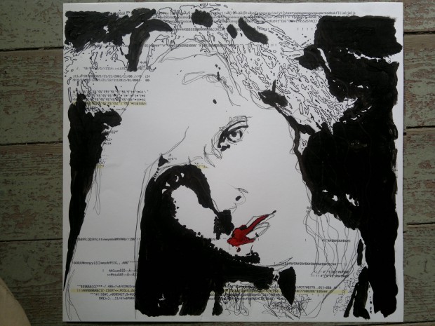 where is my code artwork by brigitte felician siebrecht