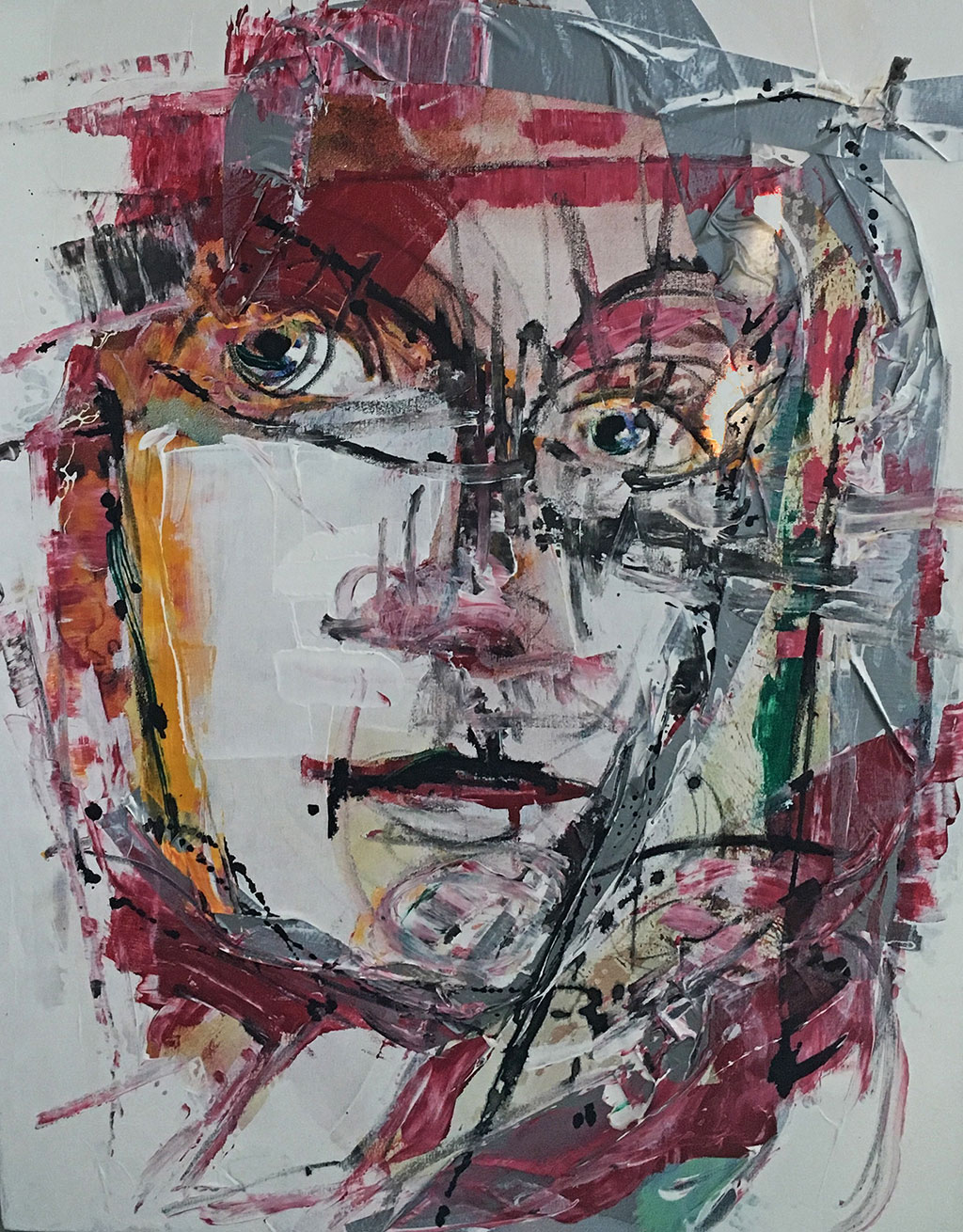 Bild: "Tape'o self" von Brigitte Felician Siebrecht