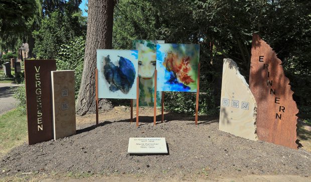 Das Kalischer-Mahnmal erinnert auf dem Südfriedhof an die Pogromopfer des Nationalsozialismus. Foto: Rolf Oeser