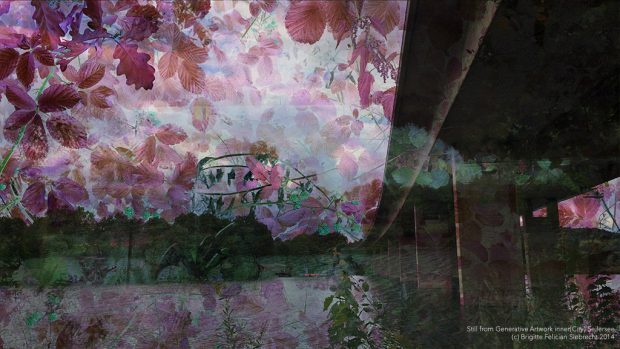 Still Audio-Video Fieldrecording inner(City) Seilersee by Brigitte Felician Siebrecht