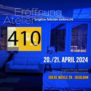 20.4.2024 Atelier-Eröffnung Ausstellung und Musik