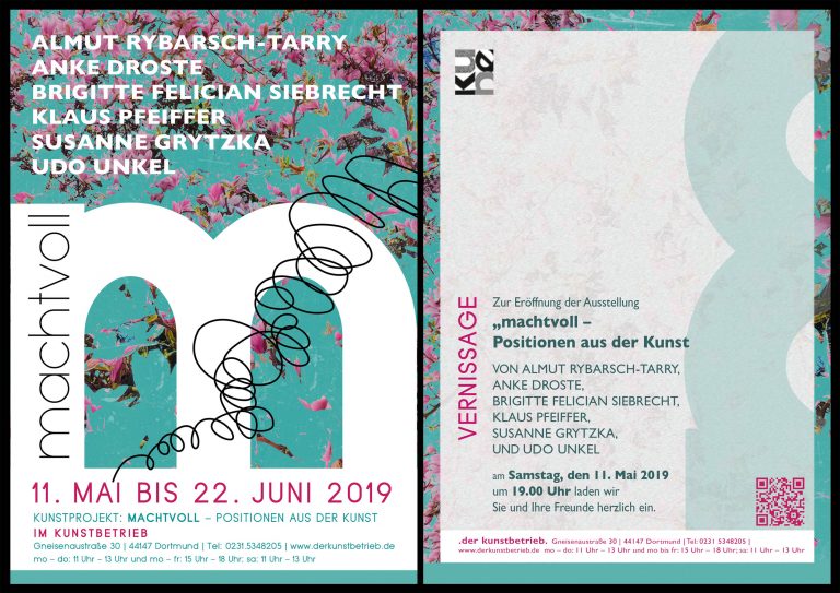Ausstellung „machtvoll“ 11.5. – 22.6.2019