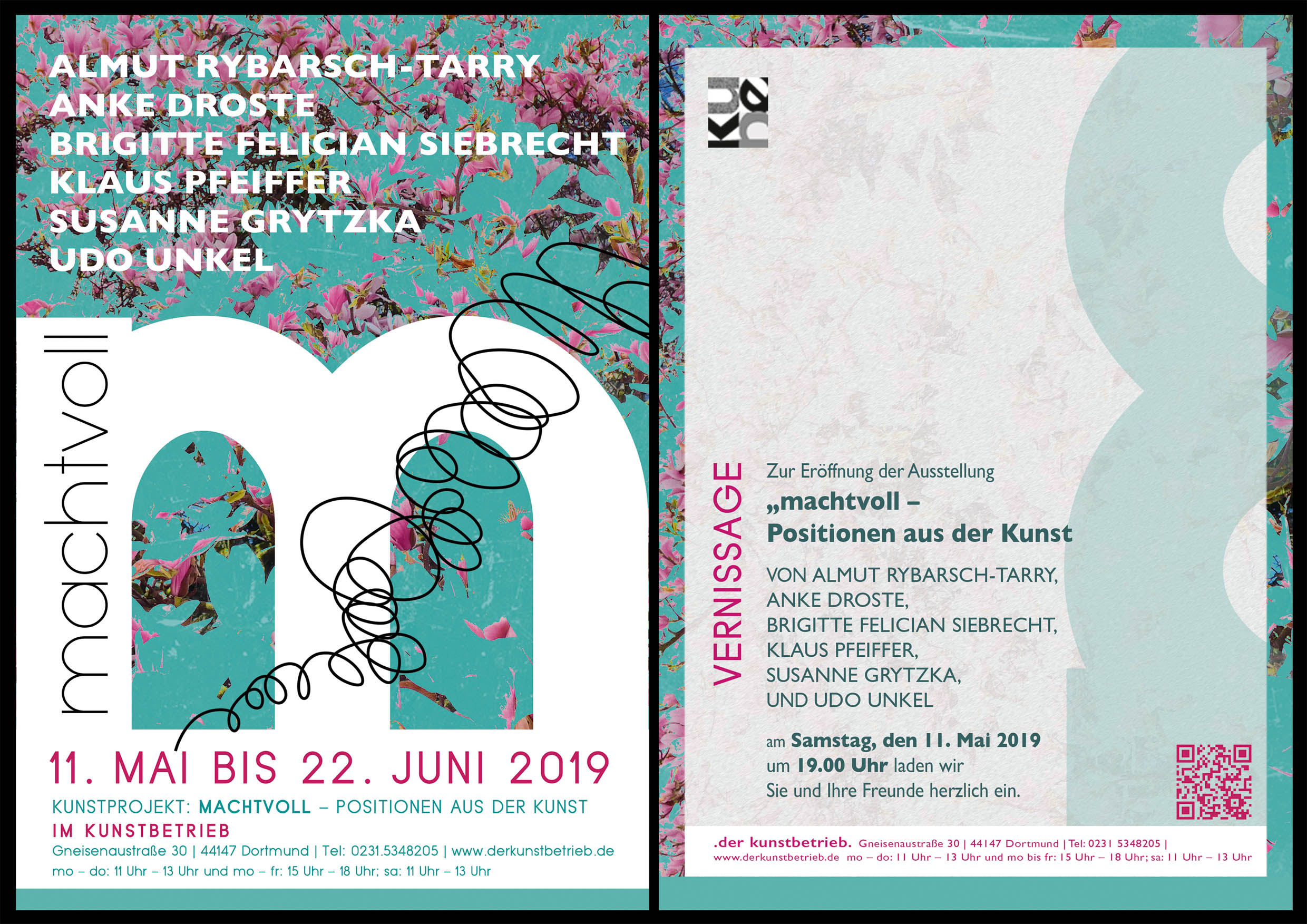 Ausstellung „machtvoll“ 11.5. – 22.6.2019
