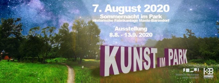 Ausstellung „Kunst im Park“ 7.8. – 13.9.2020