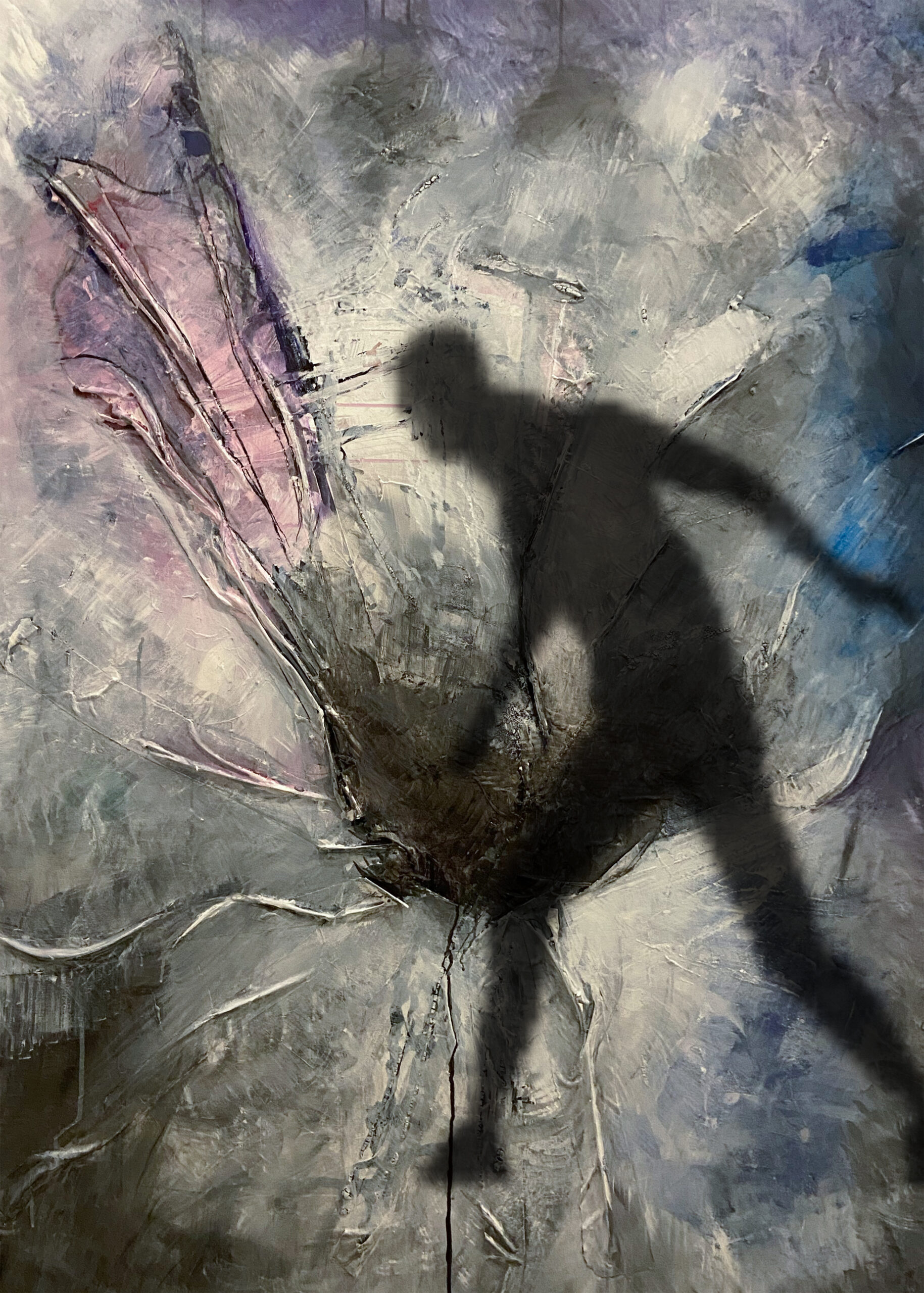 Bewegen in der Grauzone [augmented painting] | Kunstbetrieb / Offene Nordstadt Ateliers, Dortmund 2021