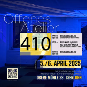 Offenes Atelier & Kunst & Kreatives in der Fabrik 5./6. April 2025