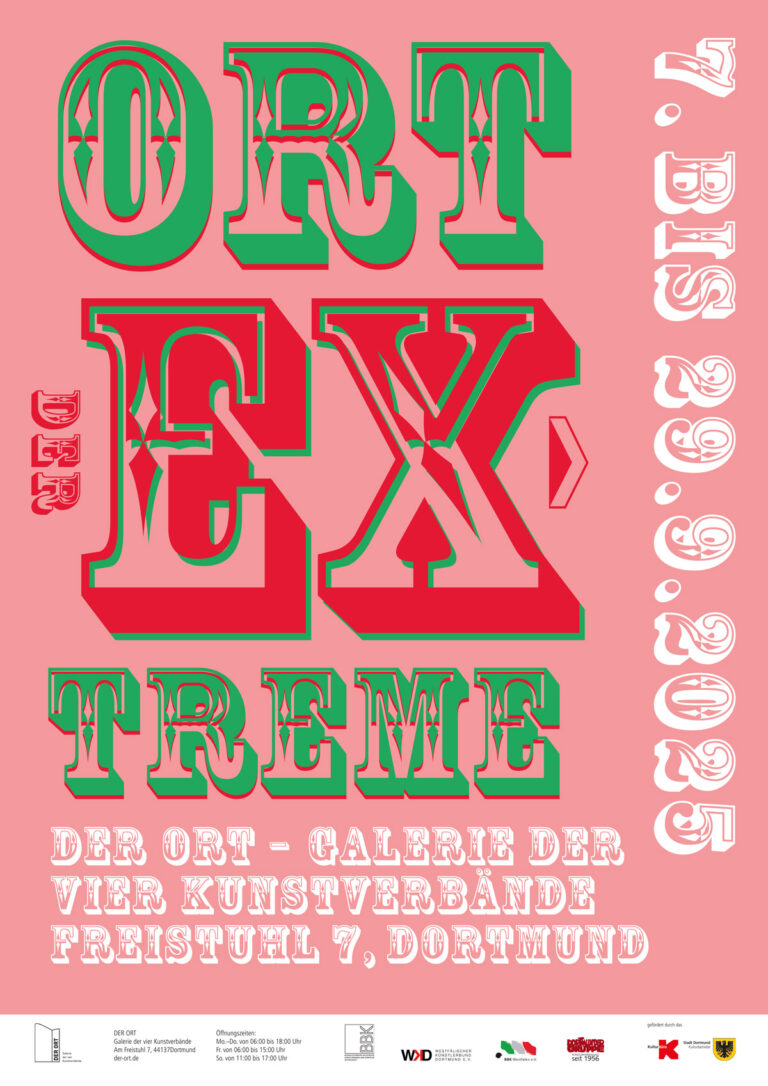 7. bis 29. September 2025 | DER ORT DER EXTREME – Ausstellung der vier Kunstverbände Dortmund