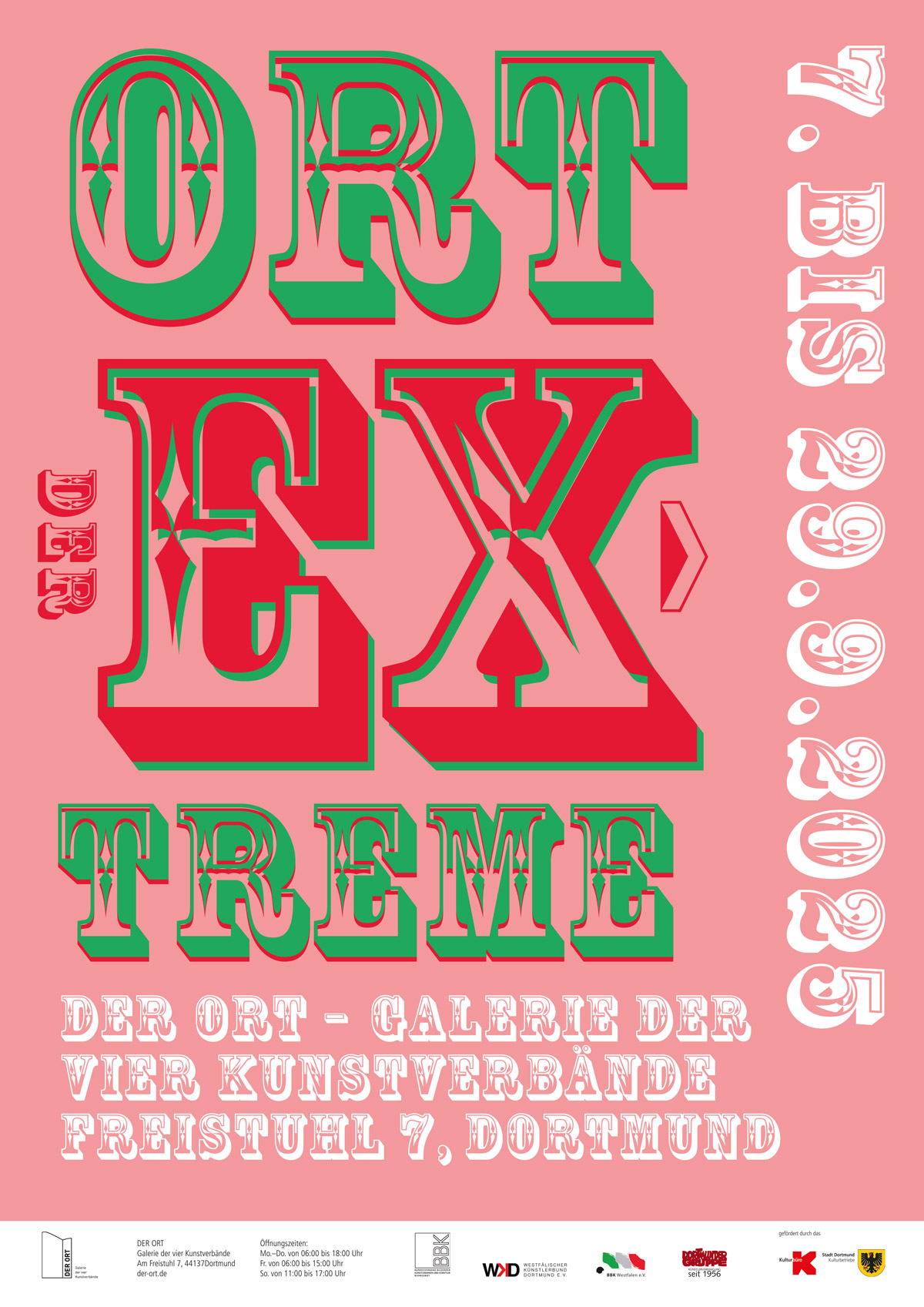7. bis 29. September 2025 | DER ORT DER EXTREME – Ausstellung der vier Kunstverbände Dortmund