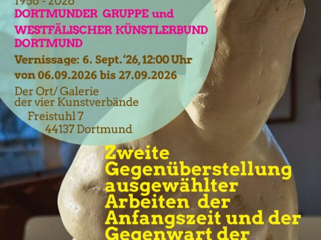 6.- 27.9.2026 „Positionen 2“ | DER ORT – Galerie der vier Kunstverbände