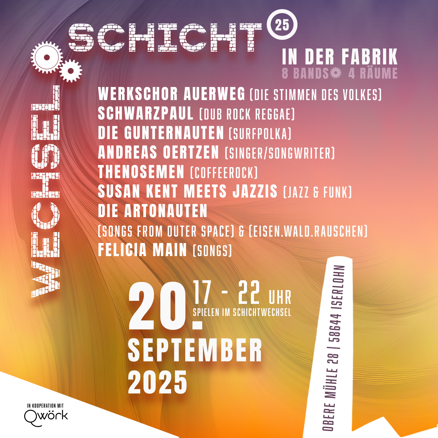 20. September | WECHSELSCHICHT in der Fabrik