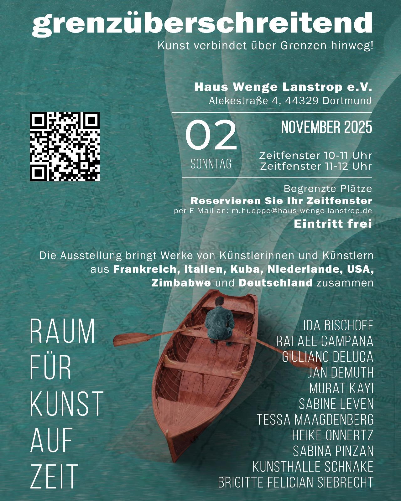 2. November 2025 – 2. Februar 2026 | grenzüberschreitend – Haus Wenge Dortmund