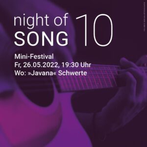 26.5.2023 Felicia Main live bei „Night of Song 10“