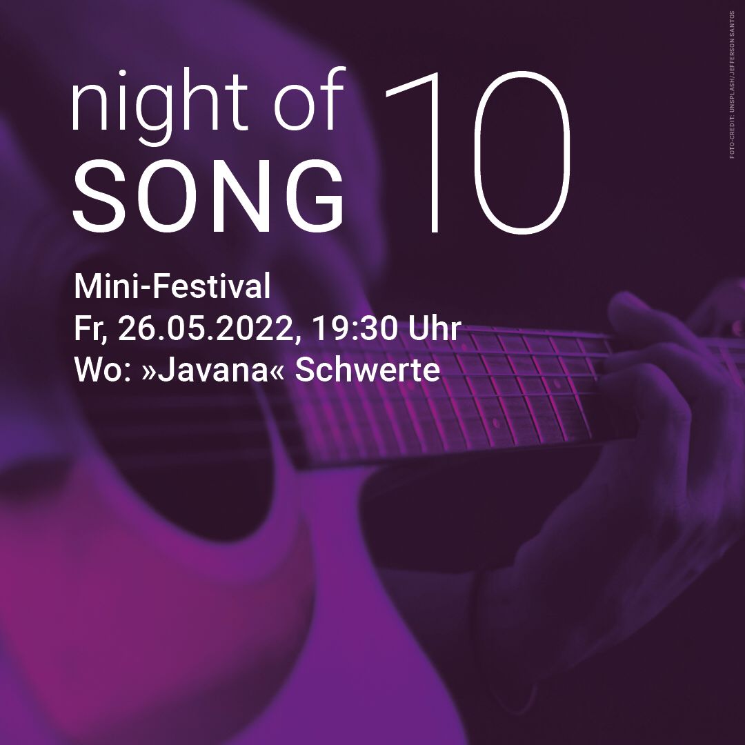26.5.2023 Felicia Main live bei „Night of Song 10“