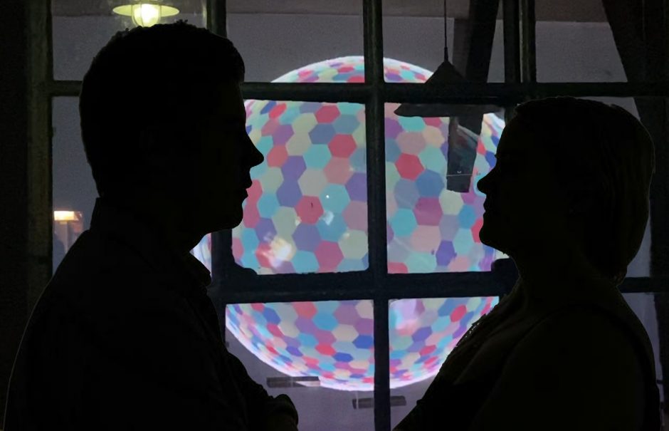 talk to me – Interaktive Videoinstallation – Historische Fabrikanlage Maste-Barendorf 2021