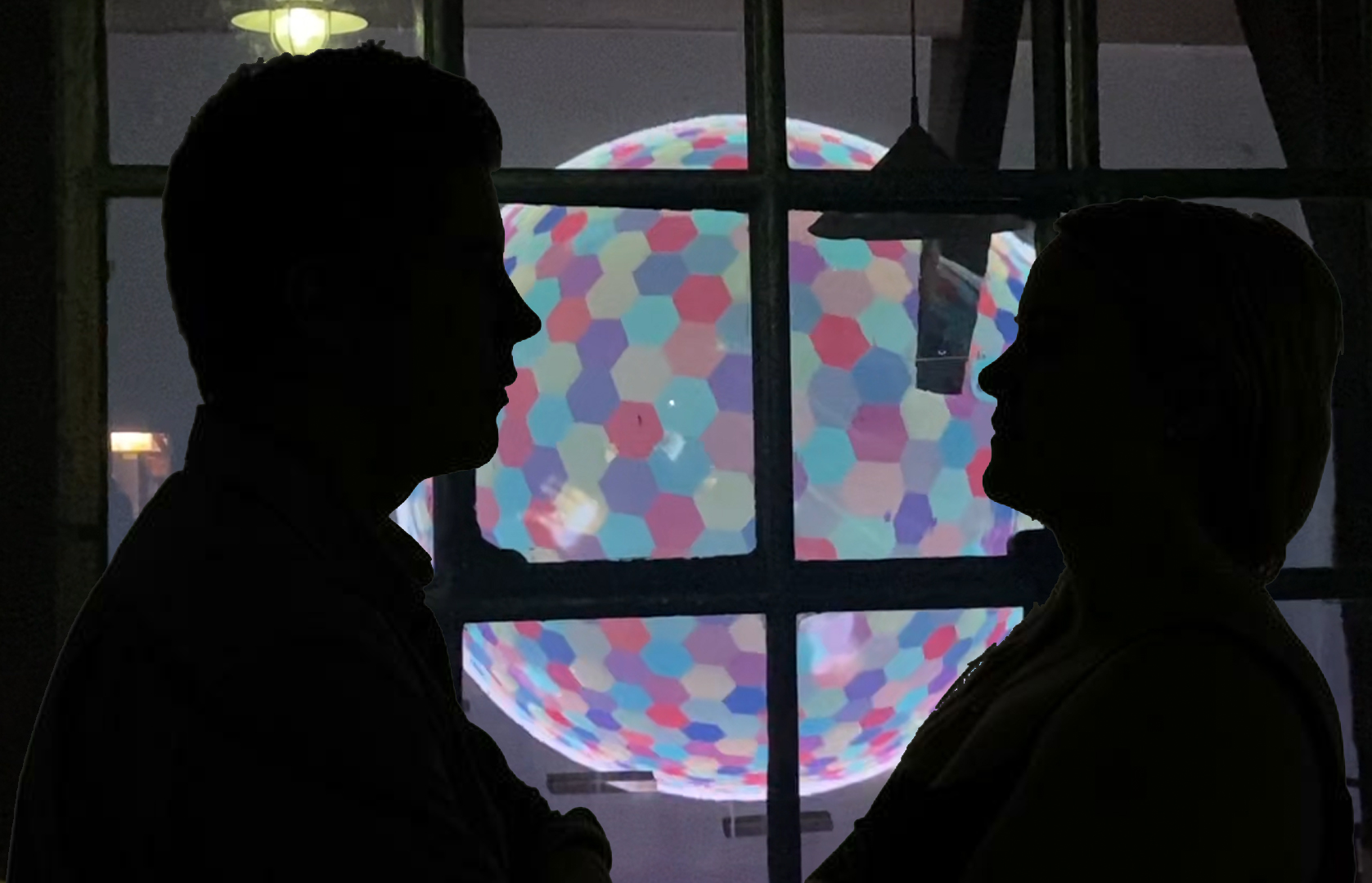 talk to me – Interaktive Videoinstallation – Historische Fabrikanlage Maste-Barendorf 2021